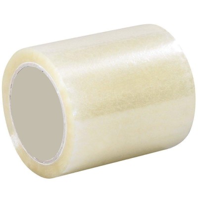 Скотч широкий, прозрачный, 75х66мм 45 мкм